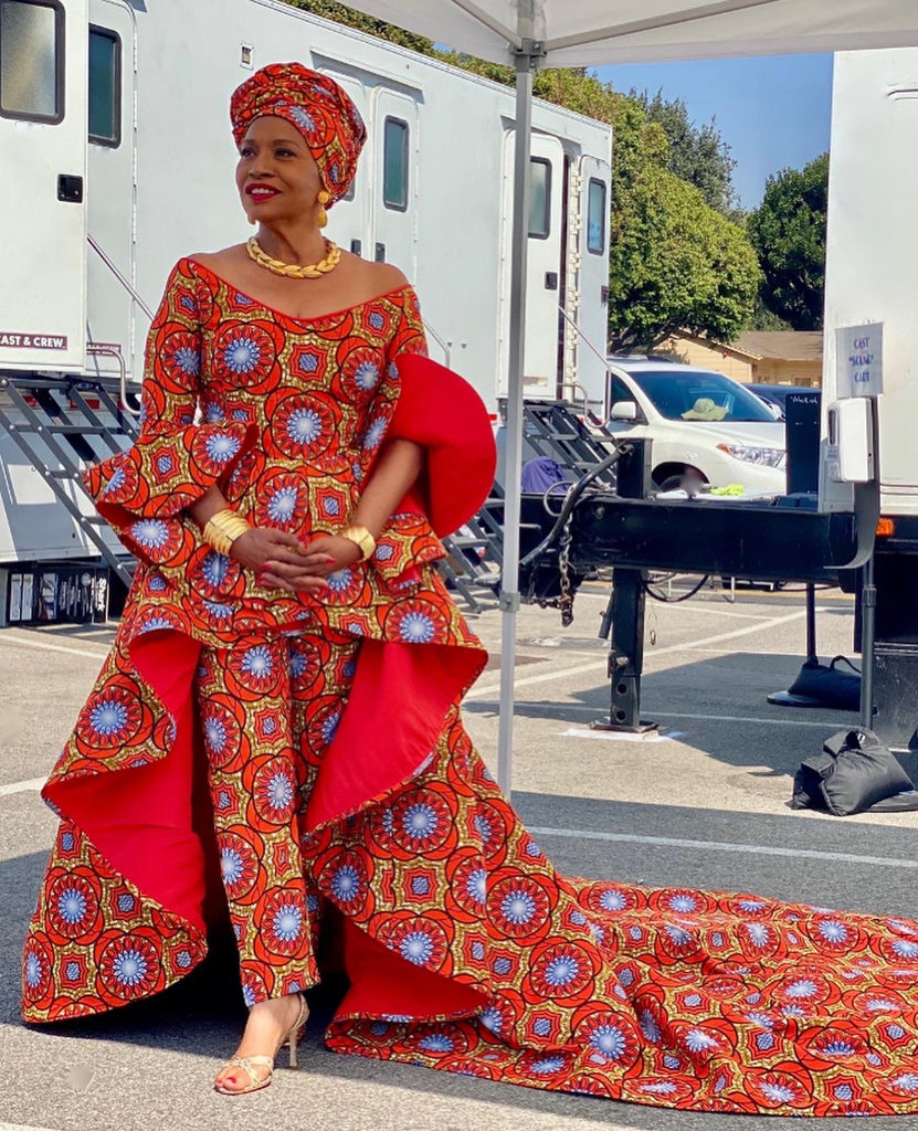 Jennifer Lewis 3 piece set - preorder Claude KameniAfrican print